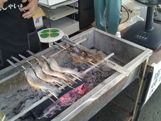 八幡平足湯温泉で休憩