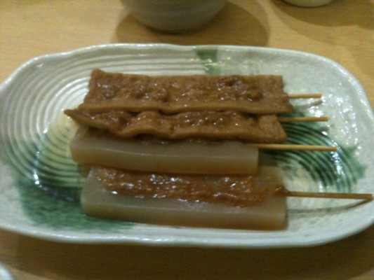 青森生姜味噌おでん