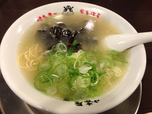 秋田の夜の締めは十三湖のしじみラーメン