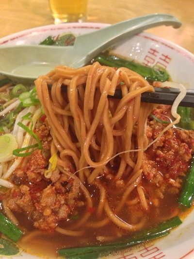 福山で激辛台湾ラーメン