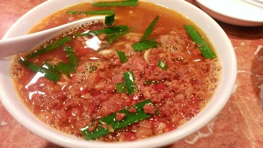 坦仔麺がルーツの台湾ラーメン