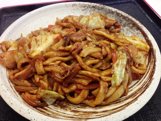 亀山みそ焼きうどん
