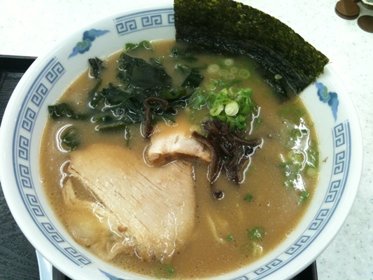 日帰り旅行の始まりは津山ラーメン
