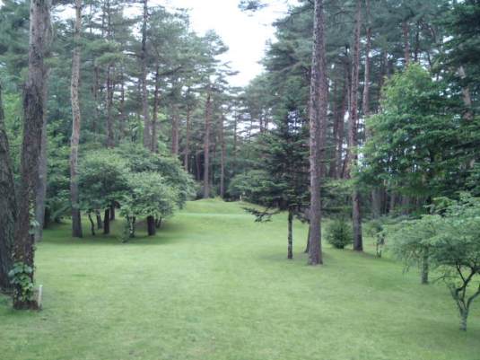 河口湖でパー3コースをラウンド