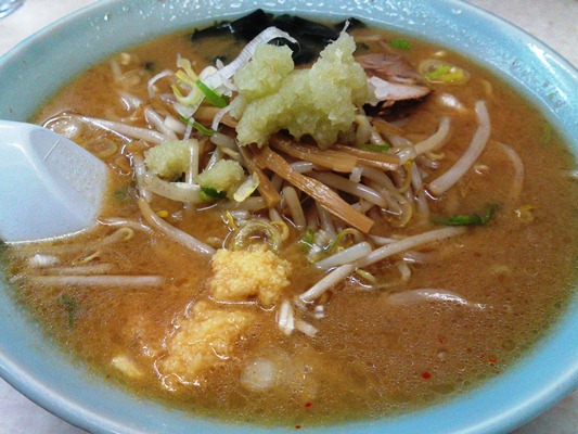 北の地で食べた味噌ラーメン