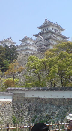 姫路城の天守閣に登ってみました