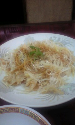 みる貝の炒めもの