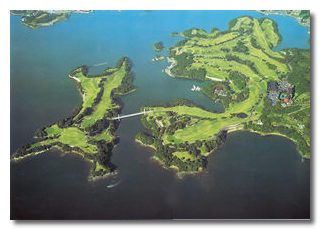 世界一、海抜の低いゴルフ場と悪魔のゴルフ場