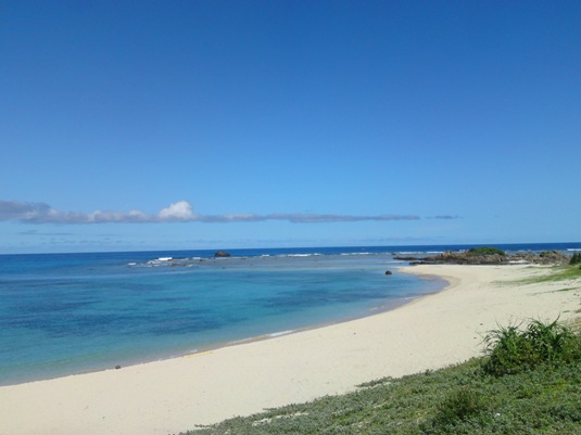 奄美で一番美しいビーチの土盛海岸