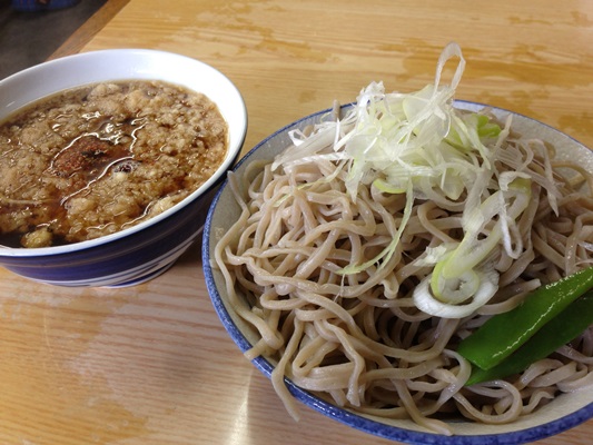 那須塩原のローカル蕎麦の冷やしそば