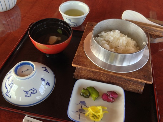 大田屋の北条風鯛めしを鹿島で食べる