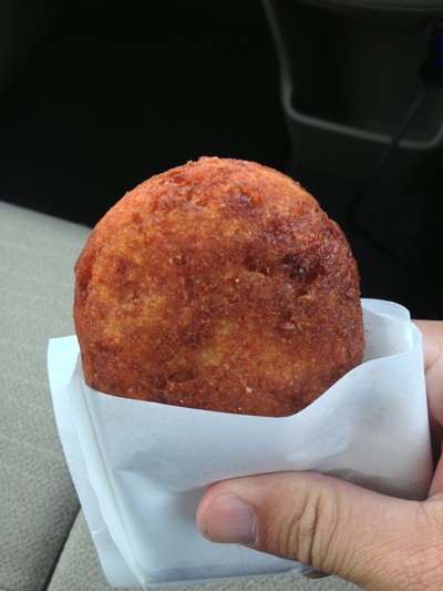 埼玉県行田市のご当地グルメのゼリーフライ