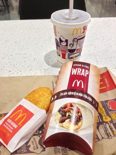 オーストラリアのマクドナルドで物価を感じる