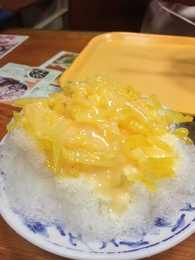 台湾在住の友人オススメの老舗のかき氷屋さん