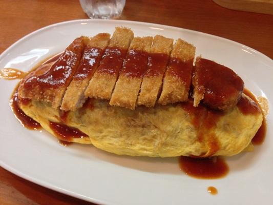 福井県武生のご当地洋食ボルガライス
