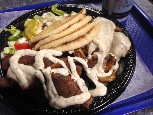 アトランタに戻り、夕食はギリシャ料理を