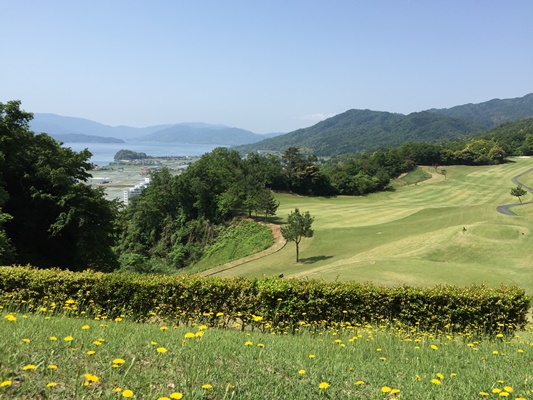 天橋立を遥かに望め眼下に日本海を見下ろすコース
