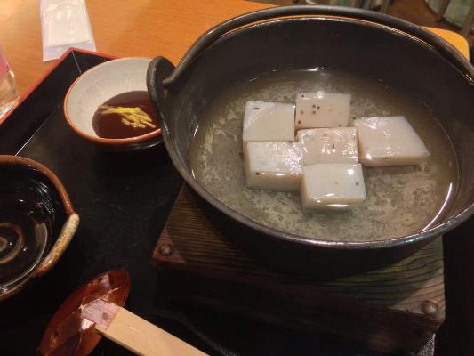 しゃくし菜と小昼飯のみそおでん