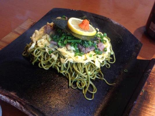 下関郷土料理の瓦そば