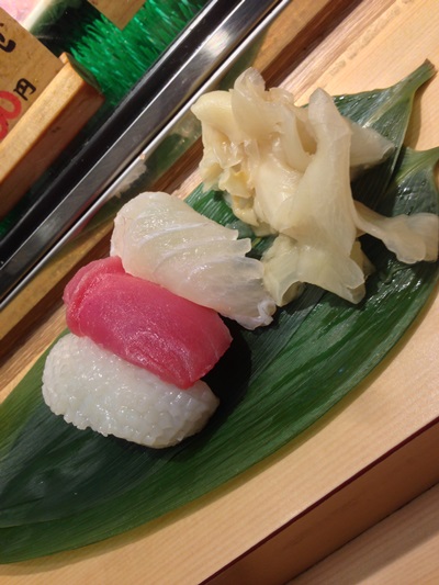 一年ぶりに仙台駅の立食い寿司に
