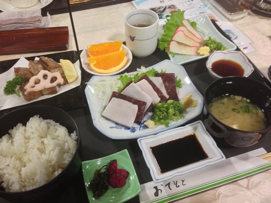 くじらの町、下関