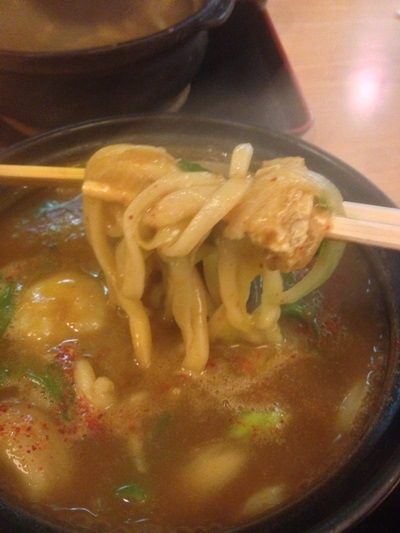 名古屋の締めはカレーうどん