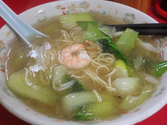 福江島No.1ラーメンのえび塩ラーメン