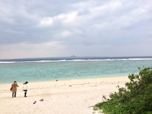 かつて瀬底島にあったゴルフコース