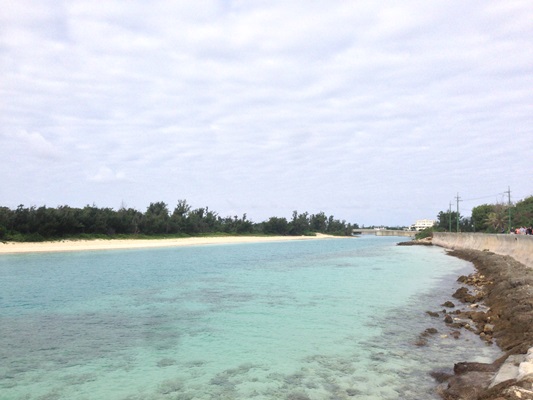 伊良部島と下地島の間にあるビーチ
