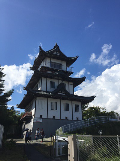 松島を一望できる展望台