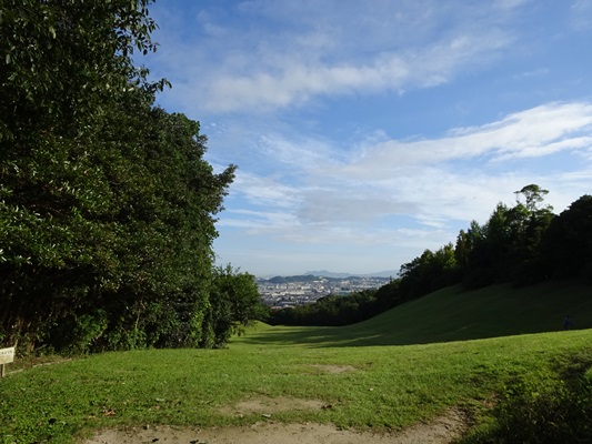 油山の山頂に造られた10ホール