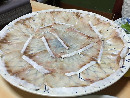 紀伊田辺の夜はクエ料理