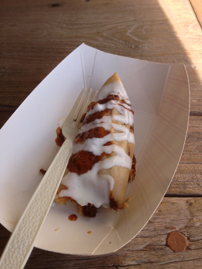 メキシコ風チマキのタマレ