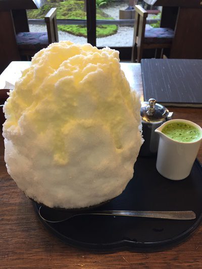 愛知県ではかき氷の「みぞれ」を「せんじ」と呼ぶ