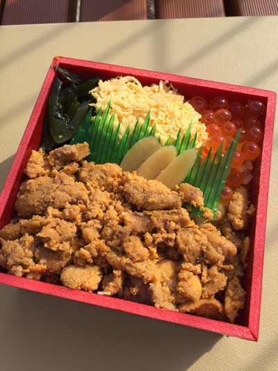 一ノ関の駅弁「平泉うにごはん」