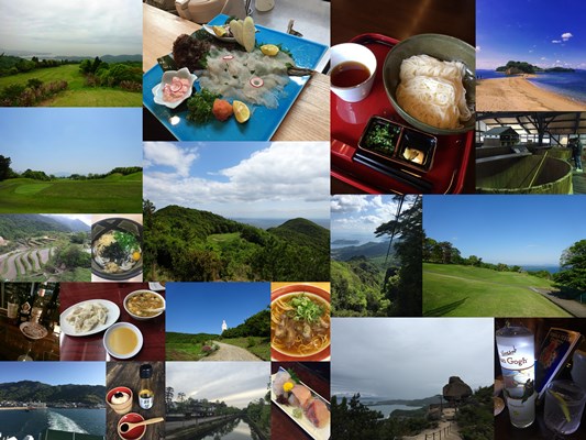 瀬戸内・小豆島ゴルフ旅
