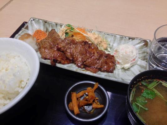 常陸牛焼肉定食