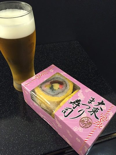 旅の締めは大東まつり寿司