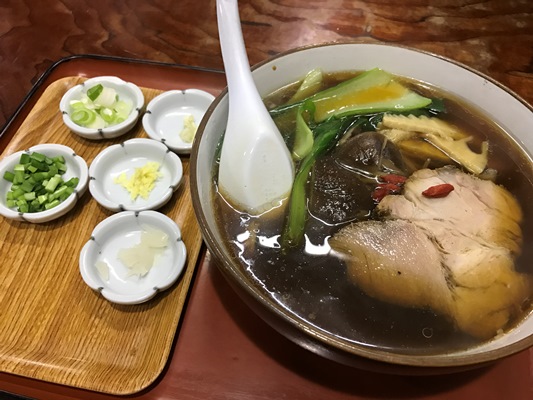 水戸黄門が日本で初めて食べたラーメンを再現した水戸藩ラーメン