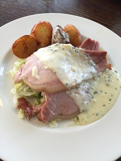 アイルランド最後の食事はお気に入りのべーコン＆キャベツ