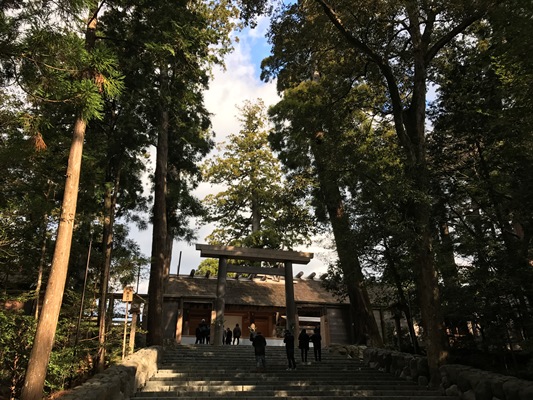 伊勢神宮の内宮に