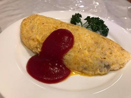 オムライス発祥とトンカツの元祖ポークカツレツの店