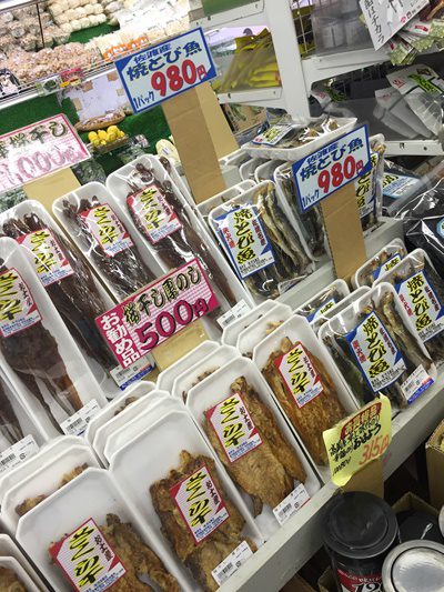 佐渡の食材をお土産に