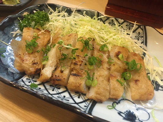 音戸の天ぷらと呉の日本酒華鳩