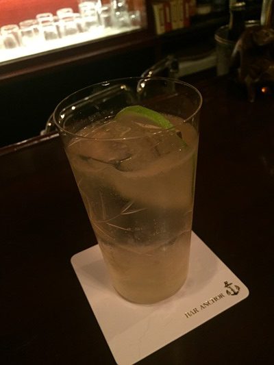 広島産のレモンを使ったハイボールとギムレット