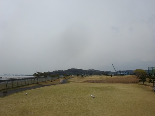 播磨灘の塩田跡地に造られたシーサイドコース