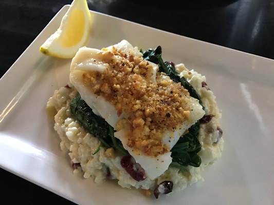 プリマスで大人気のレストランでランチ