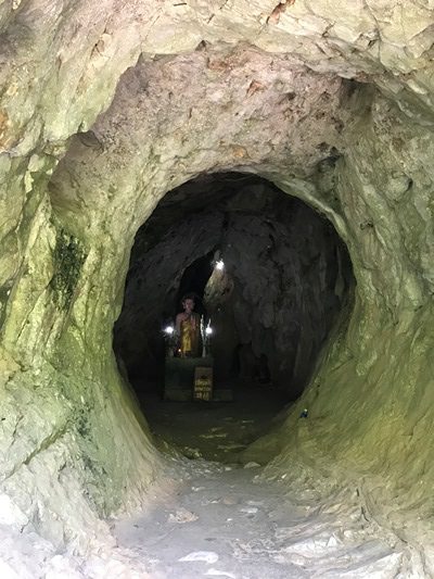 山全体が大理石でできているパワースポット
