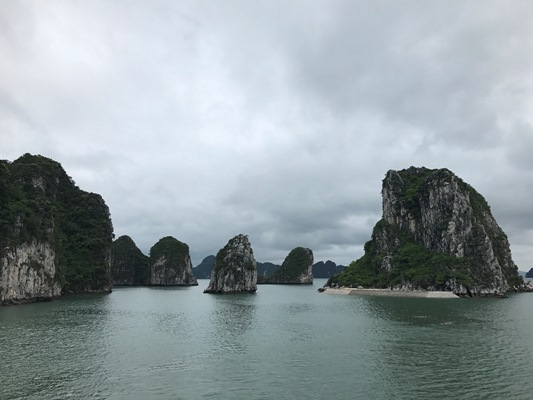 ハロン湾クルーズ開始からランチまで