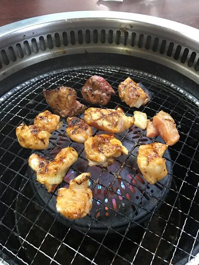 松阪庶民の名物、鳥焼肉